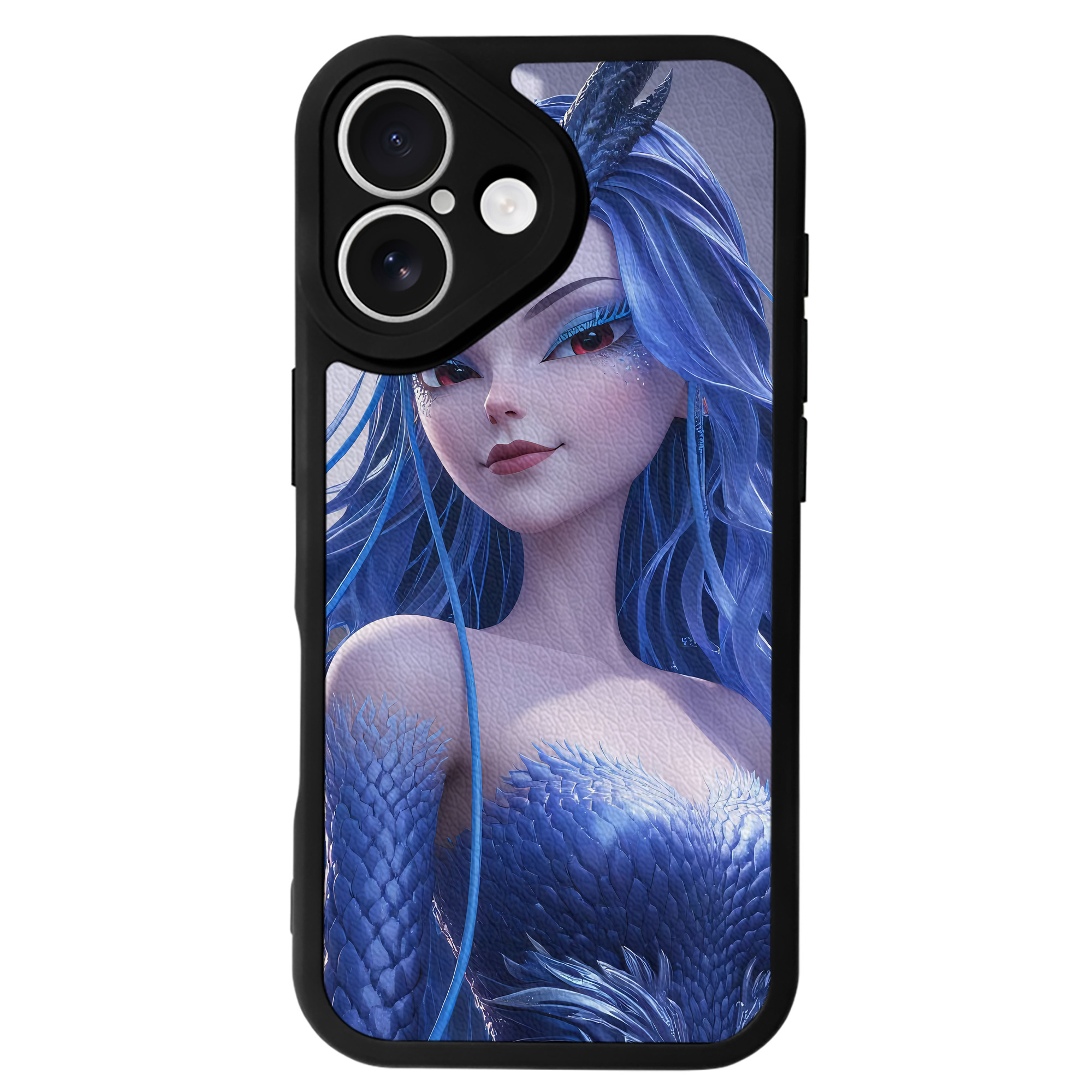 （画像用） Ne Zha 2 ナタ 魔童の大暴れ 【iPhone 16シリーズ対応】シリコンスマホケース（レザー調） 材質：シリコン
